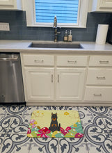 Load image into Gallery viewer, Easter Eggs Beauce Shepherd Dog Machine Washable Memory Foam Mat BB6080RUG
