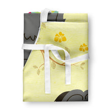 Load image into Gallery viewer, Easter Eggs Briard Black Apron – Artist-Designed Kitchen, BBQ &amp; Craft Apron BB6081APRON