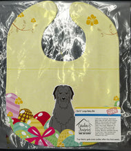 Load image into Gallery viewer, Easter Eggs Briard Black Baby Bib BB6081BIB