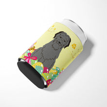 Load image into Gallery viewer, Easter Eggs Briard Black Can or Bottle Hugger BB6081CC