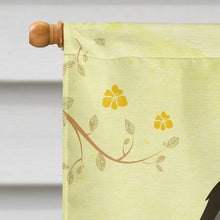 Load image into Gallery viewer, Easter Eggs Briard Black Flag Canvas House Size BB6081CHF