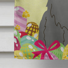 Load image into Gallery viewer, Easter Eggs Briard Black Flag Canvas House Size BB6081CHF
