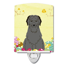 Load image into Gallery viewer, Easter Eggs Briard Black Ceramic Night Light BB6081CNL