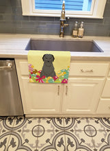 Load image into Gallery viewer, Easter Eggs Briard Black Kitchen Towel – Artistic Dish Towel for Everyday Use BB6081KTWL