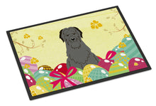 Load image into Gallery viewer, Easter Eggs Briard Black Doormat - 18x27 Decorative Floor Mat – Indoor/Outdoor Rug with Artistic Flair BB6081MAT
