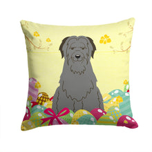 Load image into Gallery viewer, Easter Eggs Briard Black Throw Pillow - 14x14 Decorative Pillow – Art for Your Home &amp; Patio BB6081PW1414