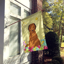 Load image into Gallery viewer, Easter Eggs Briard Brown Flag Canvas House Size BB6082CHF