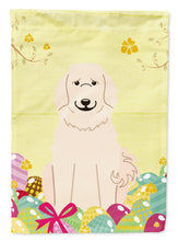 Load image into Gallery viewer, Easter Eggs Great Pyrenese Garden Flag - Outdoor Decorative Yard Flag BB6083GF