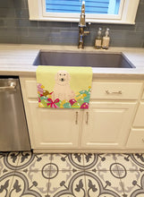 Load image into Gallery viewer, Easter Eggs Great Pyrenese Kitchen Towel – Artistic Dish Towel for Everyday Use BB6083KTWL
