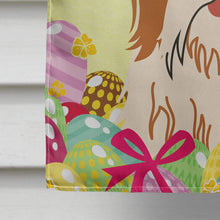 Load image into Gallery viewer, Easter Eggs Shih Tzu Red White Flag Canvas House Size BB6087CHF