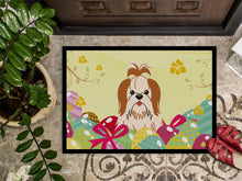 Load image into Gallery viewer, Easter Eggs Shih Tzu Red White Doormat - 24x36 Decorative Floor Mat – Indoor/Outdoor Rug with Artistic Flair BB6087JMAT