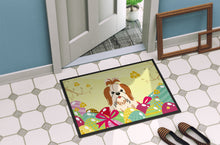Load image into Gallery viewer, Easter Eggs Shih Tzu Red White Doormat - 24x36 Decorative Floor Mat – Indoor/Outdoor Rug with Artistic Flair BB6087JMAT