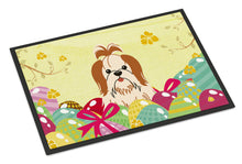 Load image into Gallery viewer, Easter Eggs Shih Tzu Red White Doormat - 24x36 Decorative Floor Mat – Indoor/Outdoor Rug with Artistic Flair BB6087JMAT