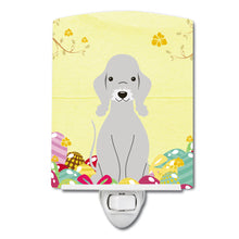 Load image into Gallery viewer, Easter Eggs Bedlington Terrier Blue Ceramic Night Light BB6090CNL