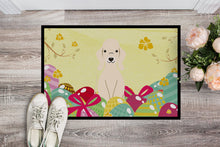 Load image into Gallery viewer, Easter Eggs Bedlington Terrier Sandy Doormat - 24x36 Decorative Floor Mat – Indoor/Outdoor Rug with Artistic Flair BB6091JMAT