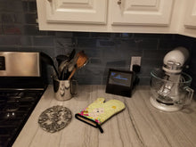 Load image into Gallery viewer, Easter Eggs Bedlington Terrier Sandy Oven Mitt BB6091OVMT