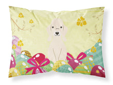 Load image into Gallery viewer, Easter Eggs Bedlington Terrier Sandy Fabric Standard Pillowcase – Artistic Decorative Front, White Back BB6091PILLOWCASE