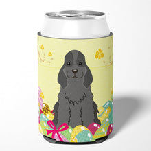 Load image into Gallery viewer, Easter Eggs Cocker Spaniel Black Can or Bottle Hugger BB6092CC