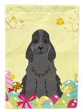 Load image into Gallery viewer, Easter Eggs Cocker Spaniel Black Garden Flag - Outdoor Decorative Yard Flag BB6092GF