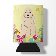 Load image into Gallery viewer, Easter Eggs Cocker Spaniel Buff Can or Bottle Hugger BB6094CC