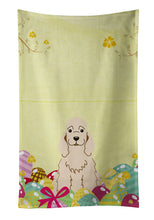 Load image into Gallery viewer, Easter Eggs Cocker Spaniel Buff Kitchen Towel – Artistic Dish Towel for Everyday Use BB6094KTWL