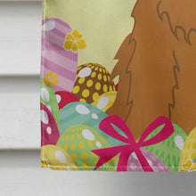 Load image into Gallery viewer, Easter Eggs Cocker Spaniel Red Flag Canvas House Size BB6095CHF