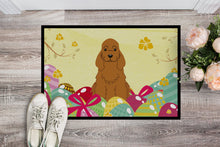 Load image into Gallery viewer, Easter Eggs Cocker Spaniel Red Doormat - 18x27 Decorative Floor Mat – Indoor/Outdoor Rug with Artistic Flair BB6095MAT