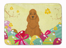 Load image into Gallery viewer, Easter Eggs Cocker Spaniel Red Machine Washable Memory Foam Mat BB6095RUG