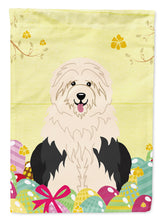 Load image into Gallery viewer, Easter Eggs Old English Sheepdog Flag Canvas House Size BB6096CHF