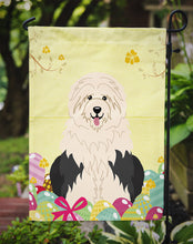 Load image into Gallery viewer, Easter Eggs Old English Sheepdog Garden Flag - Outdoor Decorative Yard Flag BB6096GF
