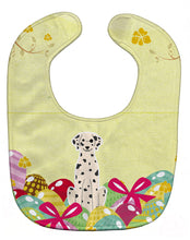 Load image into Gallery viewer, Easter Eggs Dalmatian Baby Bib BB6097BIB