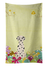 Load image into Gallery viewer, Easter Eggs Dalmatian Kitchen Towel – Artistic Dish Towel for Everyday Use BB6097KTWL