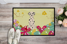 Load image into Gallery viewer, Easter Eggs Dalmatian Doormat - 18x27 Decorative Floor Mat – Indoor/Outdoor Rug with Artistic Flair BB6097MAT