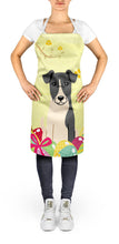 Load image into Gallery viewer, Easter Eggs Smooth Fox Terrier Apron – Artist-Designed Kitchen, BBQ &amp; Craft Apron BB6098APRON