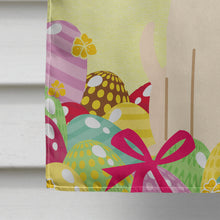 Load image into Gallery viewer, Easter Eggs Smooth Fox Terrier Flag Canvas House Size BB6098CHF