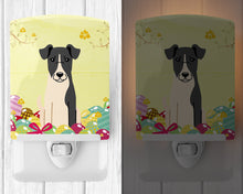 Load image into Gallery viewer, Easter Eggs Smooth Fox Terrier Ceramic Night Light BB6098CNL
