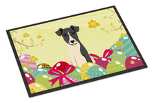 Load image into Gallery viewer, Easter Eggs Smooth Fox Terrier Doormat - 24x36 Decorative Floor Mat – Indoor/Outdoor Rug with Artistic Flair BB6098JMAT