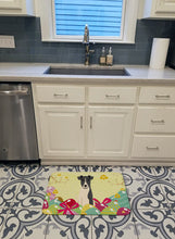 Load image into Gallery viewer, Easter Eggs Smooth Fox Terrier Machine Washable Memory Foam Mat BB6098RUG