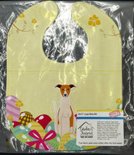 Load image into Gallery viewer, Easter Eggs Whippet Baby Bib BB6099BIB