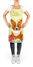 Load image into Gallery viewer, Easter Eggs Corgi Apron – Artist-Designed Kitchen, BBQ &amp; Craft Apron BB6100APRON
