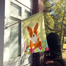 Load image into Gallery viewer, Easter Eggs Corgi Flag Canvas House Size BB6100CHF