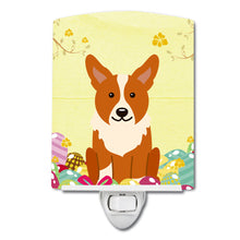 Load image into Gallery viewer, Easter Eggs Corgi Ceramic Night Light BB6100CNL