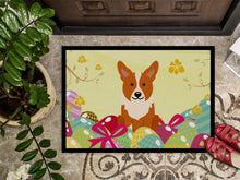 Load image into Gallery viewer, Easter Eggs Corgi Doormat - 24x36 Decorative Floor Mat – Indoor/Outdoor Rug with Artistic Flair BB6100JMAT