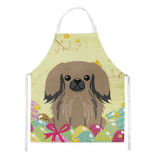 Load image into Gallery viewer, Easter Eggs Pekingnese Tan Apron – Artist-Designed Kitchen, BBQ &amp; Craft Apron BB6102APRON