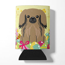 Load image into Gallery viewer, Easter Eggs Pekingnese Tan Can or Bottle Hugger BB6102CC