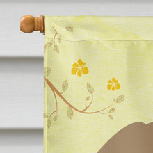 Load image into Gallery viewer, Easter Eggs Pekingnese Tan Flag Canvas House Size BB6102CHF