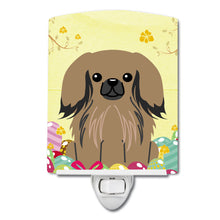 Load image into Gallery viewer, Easter Eggs Pekingnese Tan Ceramic Night Light BB6102CNL