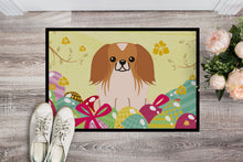 Load image into Gallery viewer, Easter Eggs Pekingnese Red White Doormat - 24x36 Decorative Floor Mat – Indoor/Outdoor Rug with Artistic Flair BB6103JMAT