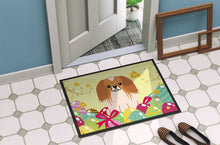 Load image into Gallery viewer, Easter Eggs Pekingnese Red White Doormat - 24x36 Decorative Floor Mat – Indoor/Outdoor Rug with Artistic Flair BB6103JMAT
