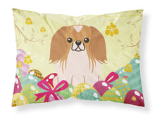 Load image into Gallery viewer, Easter Eggs Pekingnese Red White Fabric Standard Pillowcase – Artistic Decorative Front, White Back BB6103PILLOWCASE